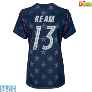 Billiga Förenta stater Tim Ream #13 Bortatröja Dam VM 2026 Kortärmad